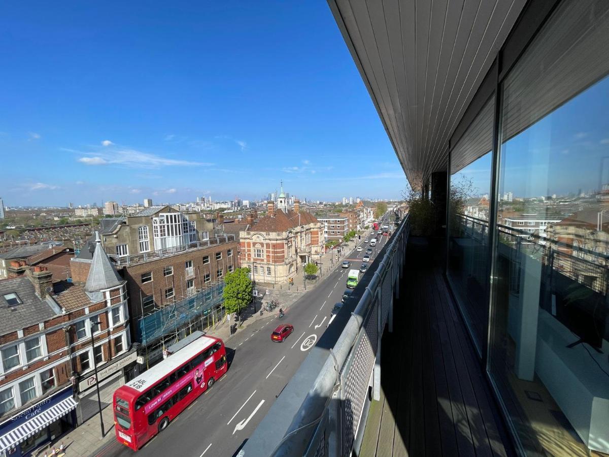Penthouse In Battersea Amazing Views Of Londonアパートメント エクステリア 写真
