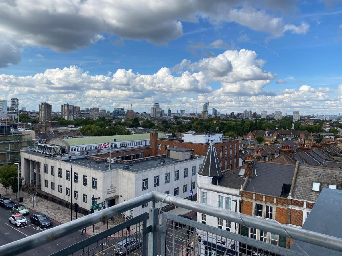 Penthouse In Battersea Amazing Views Of Londonアパートメント エクステリア 写真