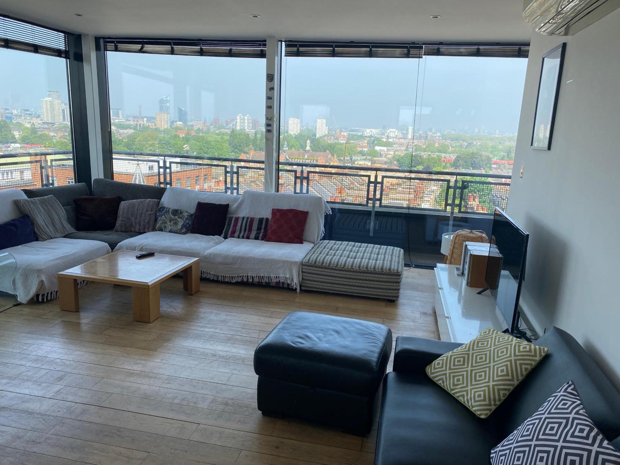 Penthouse In Battersea Amazing Views Of Londonアパートメント エクステリア 写真