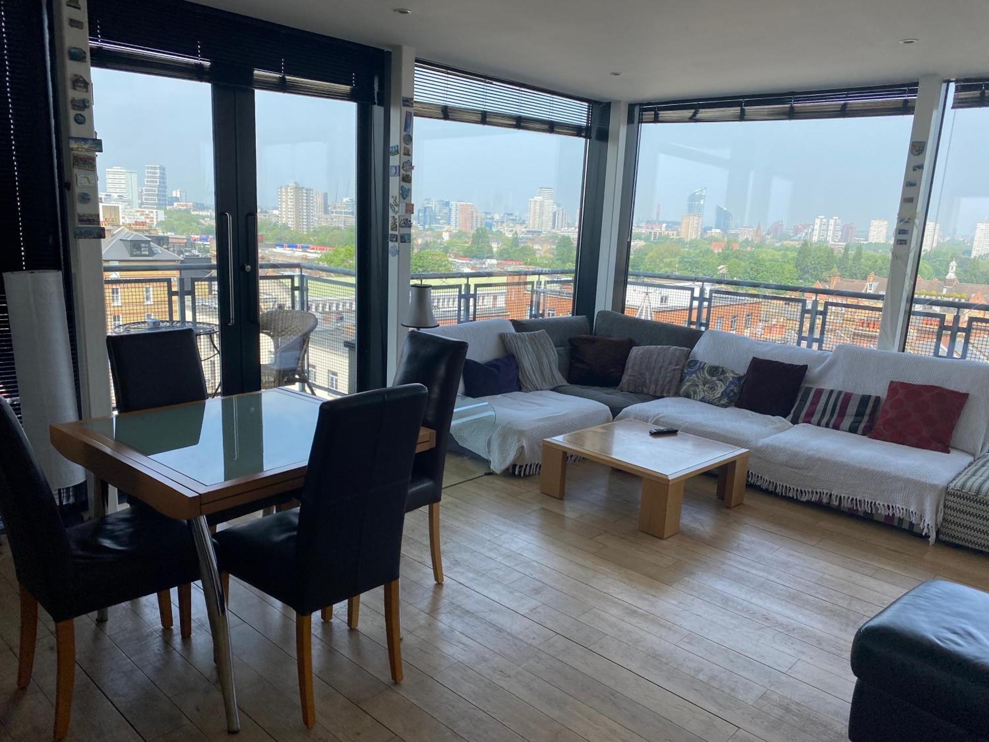 Penthouse In Battersea Amazing Views Of Londonアパートメント エクステリア 写真