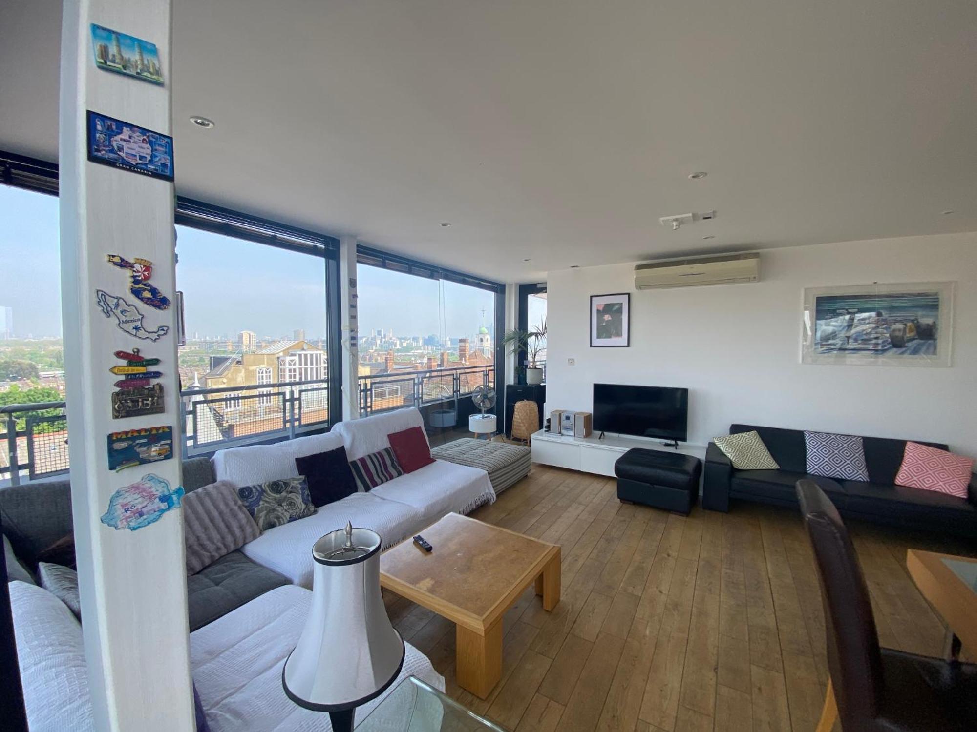 Penthouse In Battersea Amazing Views Of Londonアパートメント エクステリア 写真